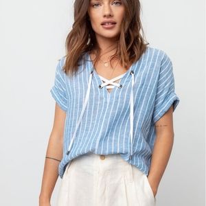 Rails St Germaine Stripe Jeri Top